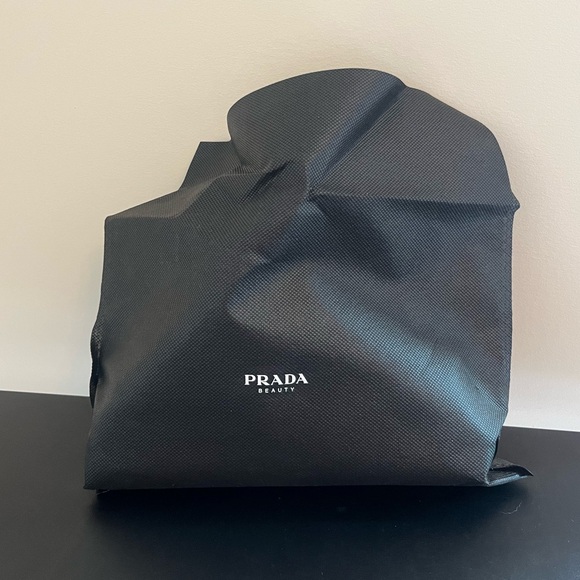 Prada triangle cosmetics bag /case cute pouch/clutch Brand new w dust bag! - Picture 7 of 7